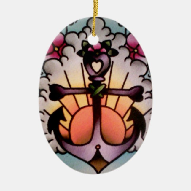 anchor sunrise ornament (Front)