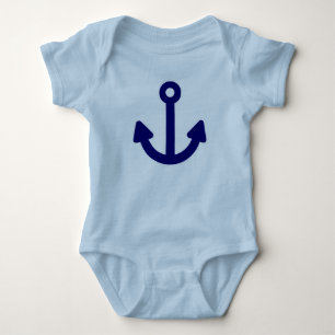 Anchor T-Shirt Baby Bodysuit