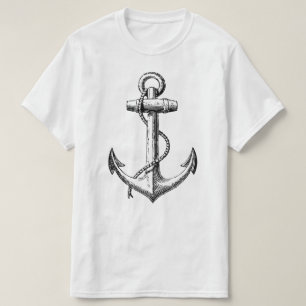Anchor Tattoo Style Image Tee