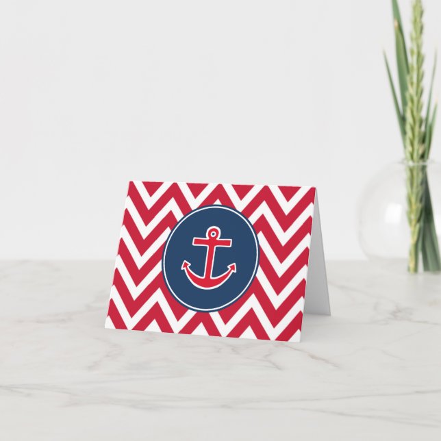 Anchor Thank You Card (Front)