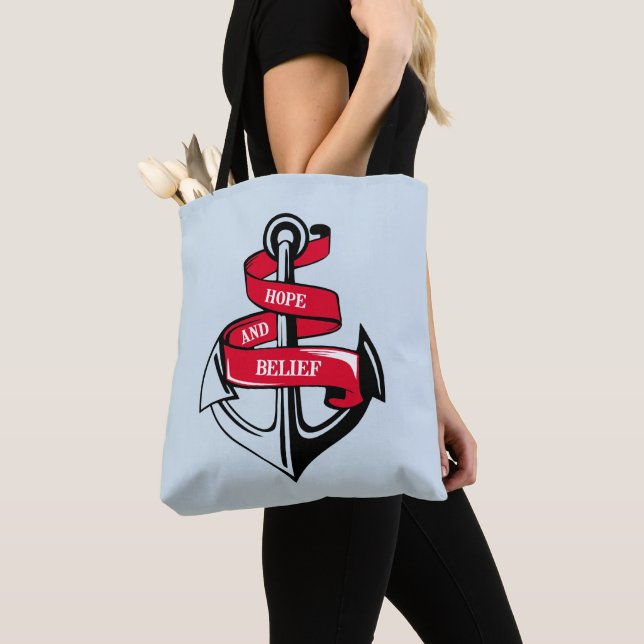 Anchor Tote Bag (Close Up)