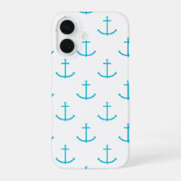 Anchor Turquoise Pattern