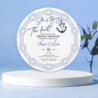 Anchor Tying the Knot Nautical Bridal Shower 