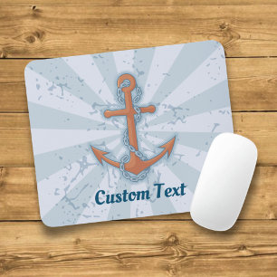 Anchor with Chain Mouse Pad
