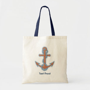 Anchor with Chain Tote Bag