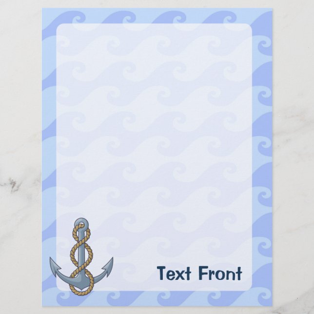 Anchor with Rope Flyer (Front)