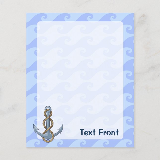 Anchor with Rope Flyer (Front)