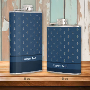 Anchor with Rope Hip Flask