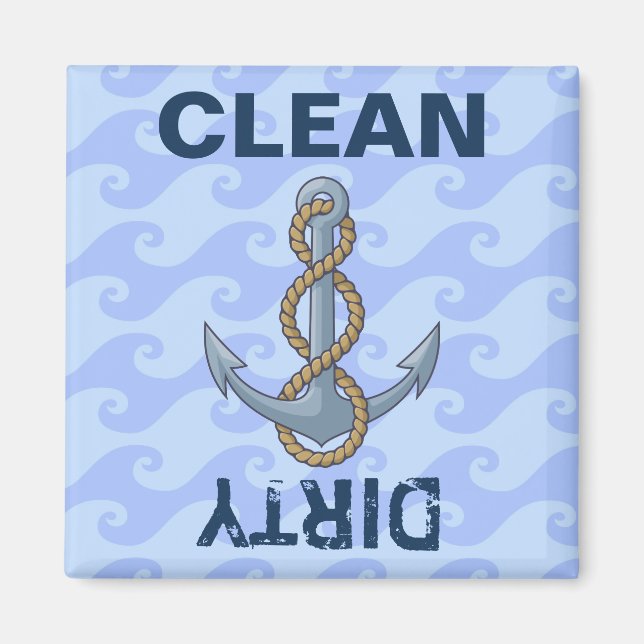 Anchor with Rope Magnet (Front)