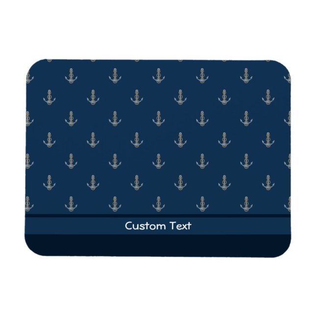 Anchor with Rope Magnet (Horizontal)