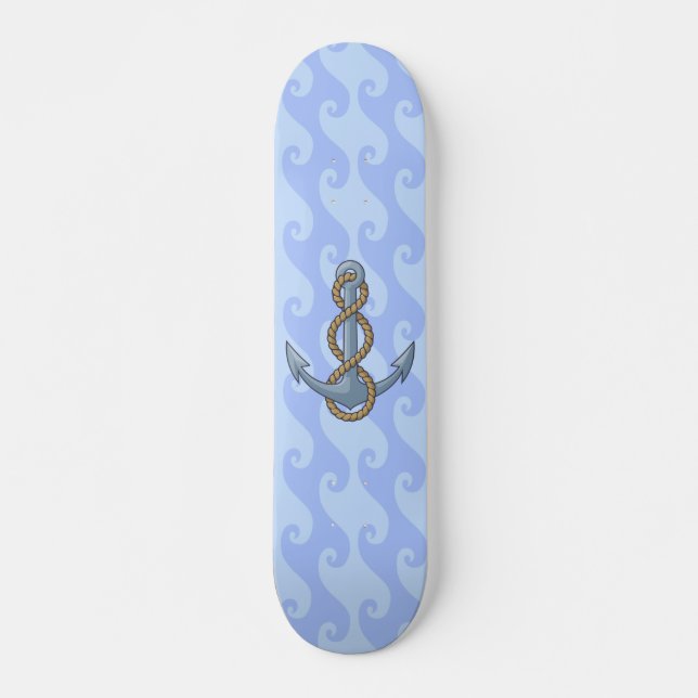 Anchor with Rope Skateboard (Front)