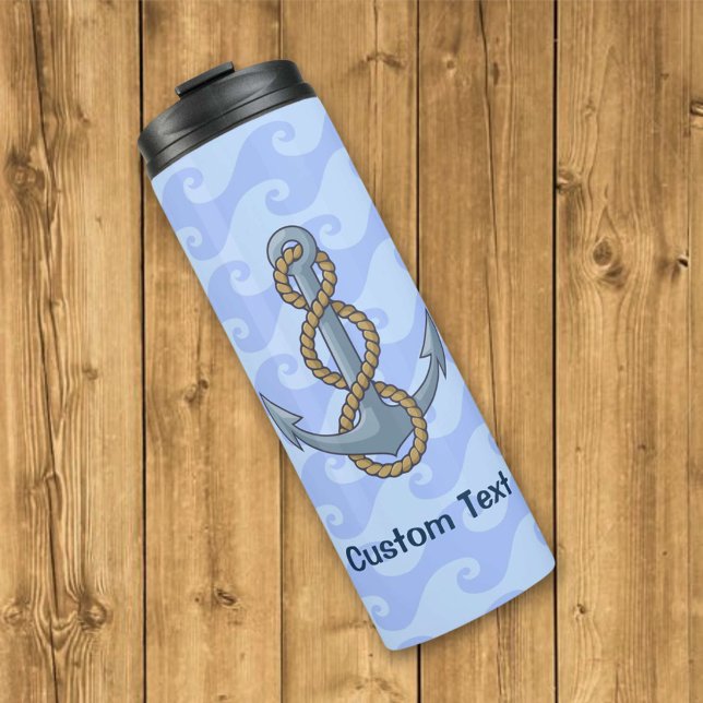 Anchor with Rope Thermal Tumbler (Creator Uploaded)