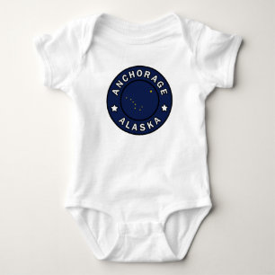 Anchorage Alaska Baby Bodysuit