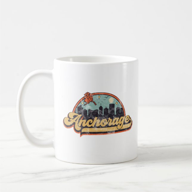 Anchorage, Alaska Coffee Mug (Left)