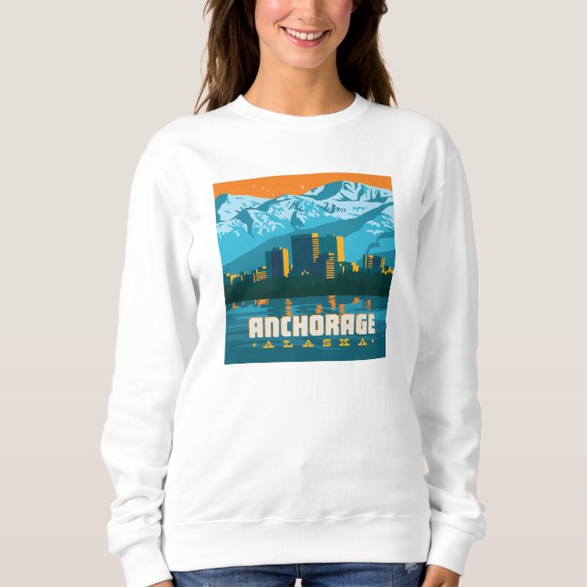 Anchorage, Alaska Sweatshirt (Front)