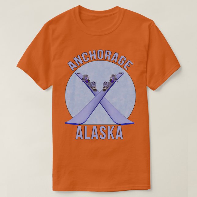 Anchorage Alaska T-Shirt (Design Front)