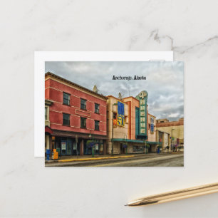 Anchorage Cityscape Postcard