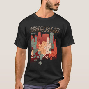Anchorage In Alaska Travel Souvenir T-Shirt