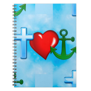 anchored by jesus notebook