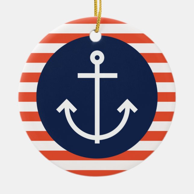 Anchored Ceramic Tree Decoration (Front)