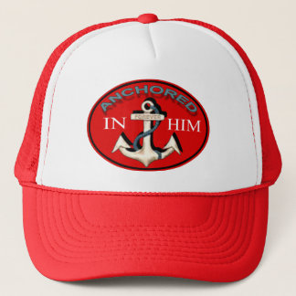 Anchored in Him Cap