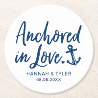 Anchored In Love Beach Nautical Wedding