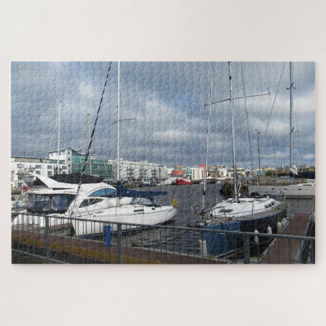 Anchored Jigsaw Puzzle (Horizontal)