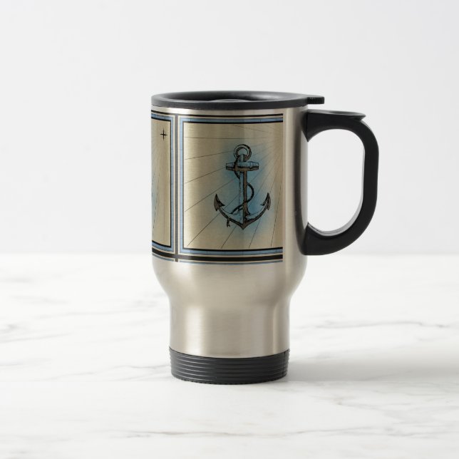 Anchors Away Travel Mug (Right)