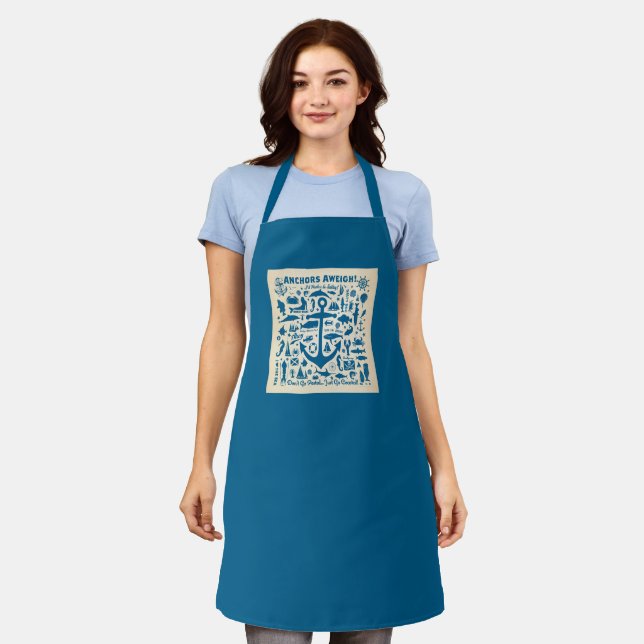 Anchors Aweigh! Apron (Worn)