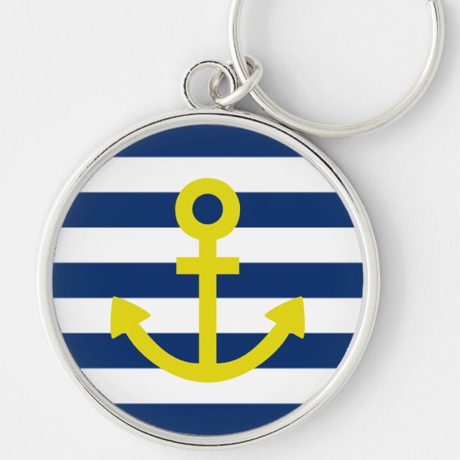Anchors Aweigh Key Ring (Front)