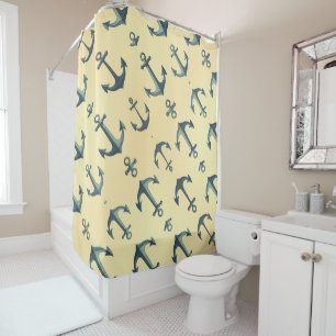 Anchors Aweigh Shower Curtain