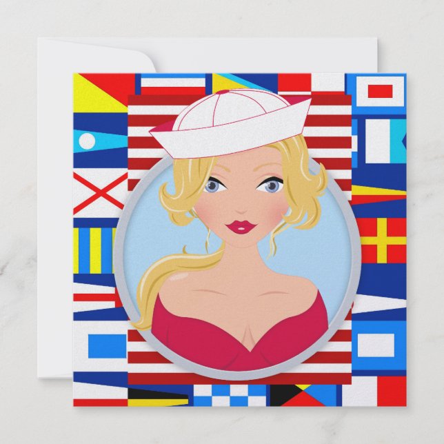 Anchors Aweigh! -  SRF Invitation (Front)