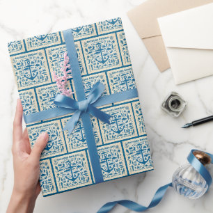 Anchors Aweigh! Wrapping Paper