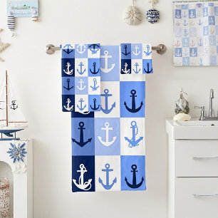Anchors  bath towel set