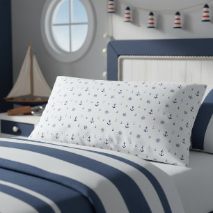Anchors & Helms Nautical Kids ID1256 Pillowcase