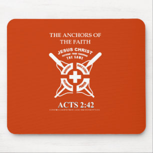 Anchors in Christ Mouse Pad