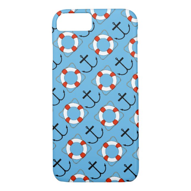 Anchors & Life Saver Cell Phone Case (Back)