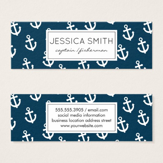 Anchors Mini Business Card