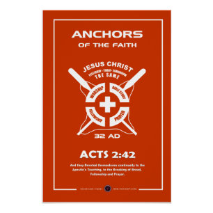 Anchors of the Faith Poster