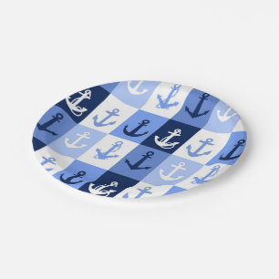 Anchors paper plate
