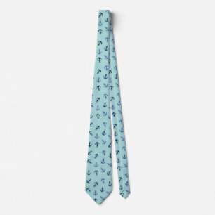 Anchors Summer Tie