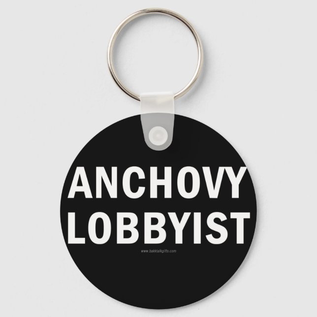 Anchovy Lobbyist Key Ring (Front)