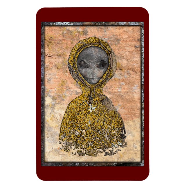 Ancient Alien Magnet (Vertical)