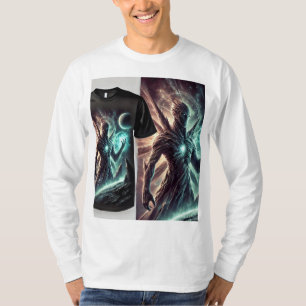 🗿 Ancient Alien Statue: Mystical Galactic Relics  T-Shirt