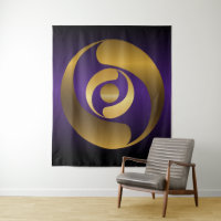 Ancient Alien Symbols Gold Crop Circle
