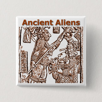 Ancient Aliens 2 15 Cm Square Badge