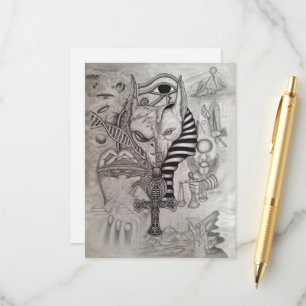 Ancient Aliens , Anubis magnetic card