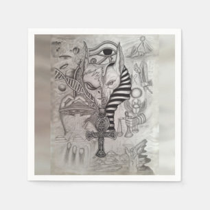 Ancient Aliens , Anubis Napkin