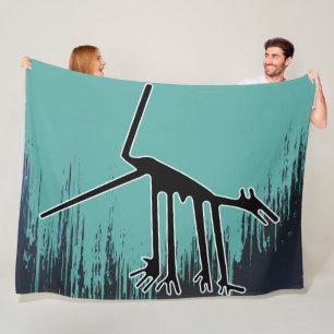 Ancient Animals - Earth Ancient Art Fleece Blanket