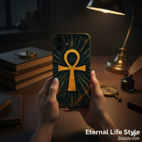 Ancient Ankh Sacred Mystique Gold Radiance
